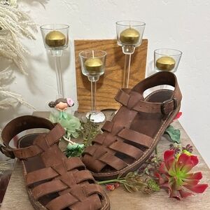 Duckfeet 38 Brown sandals great condition